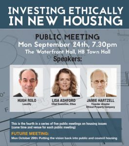 24 Sept 18 social investing in new housing public meeting