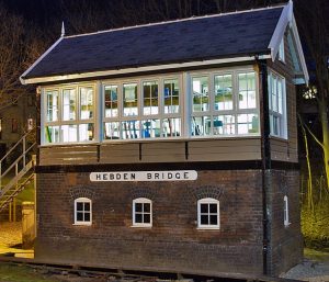 Hebden Bridge Signal box